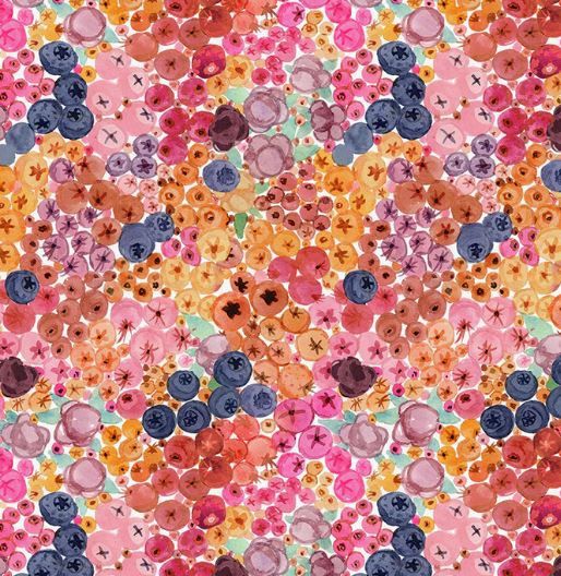 Windham Fabrics Forest Fruits 54774D-6 Pink