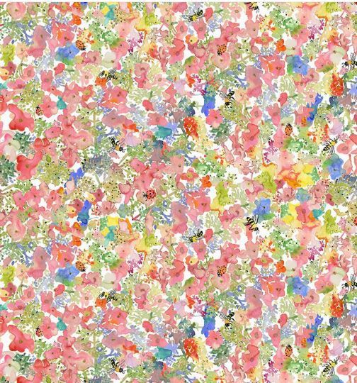 Windham Fabrics Forest Fruits  54775D-6 Pink