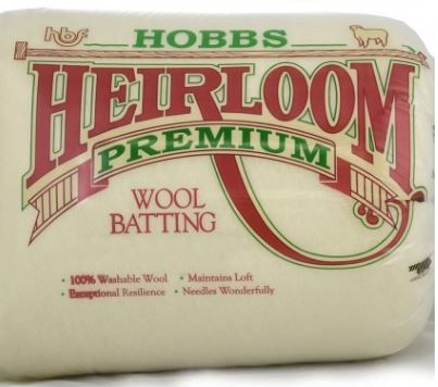 Hobbs Wool Batting 90 x 108 HOBWL90C