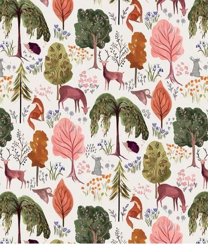 Dear Stella Floral Forest STELLA-DFN3432 Midnight