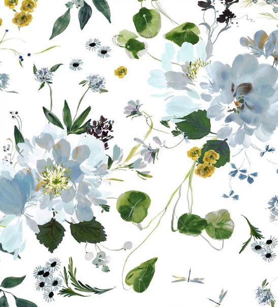 Windham Fabrics Bloomfield  54872D-4 White