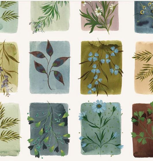 Windham Fabrics Bloomfield 54873D-5 Linen