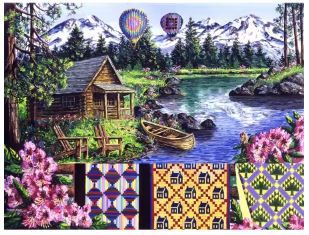 Floating Over Sisters 500pc  Puzzle 14646