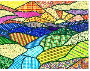 Quilted Appalachian 500pc Sunset Puzzle 42310S