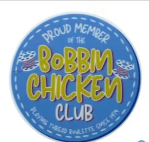 Bobbin Chicken Club Sticker MBQC4047