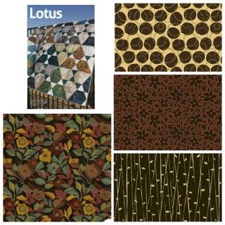 Lotus Gleaned Quilt Kit