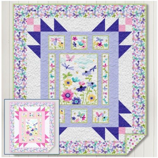 Homecoming Flutter the Butterfly Quilt Kit