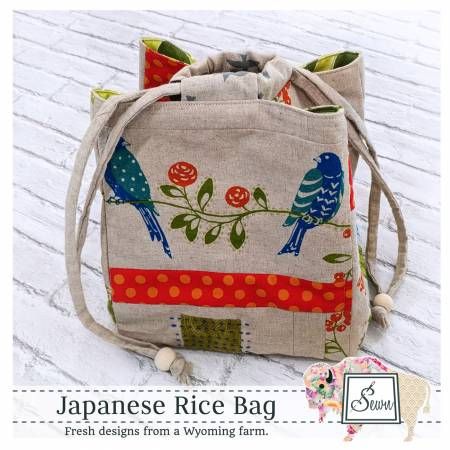 Japanese Rice Bag Pattern SITF218D