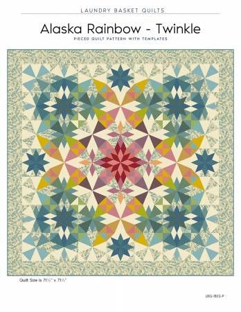 Alaska Rainbow-Twinkle Quilt Pattern LBQ-1802-P