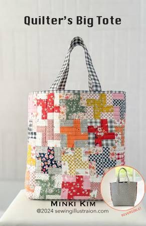 Quilter's Big Tote Pattern SI-BP6