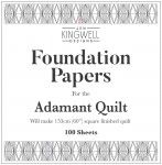 Jen Kingwell Designs Foundation Papers Adamant JKD-0462