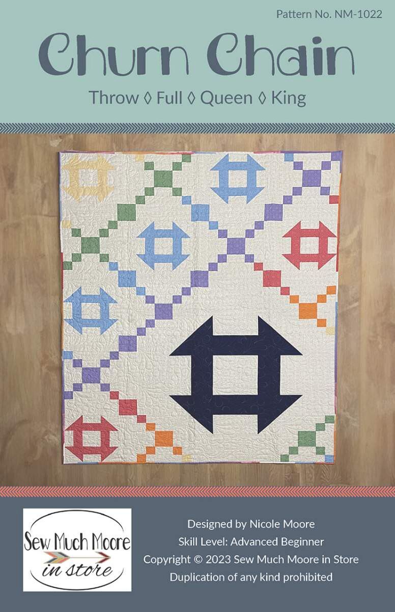 Sew Much Moore Churn Chain Pattern P014-CHURNCHAIN