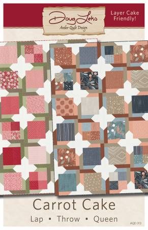 Carrot Cake Quilt Pattern AQD0313