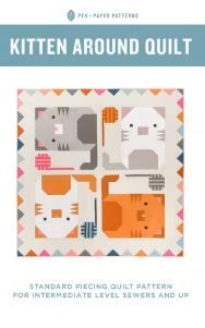 Pen &amp; Paper Patterns Kitten Around Quilt Pattern by Lindsey Neill PAP106