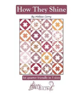 How They Shine Quilt Pattern P125-HOWTHEYSHINE