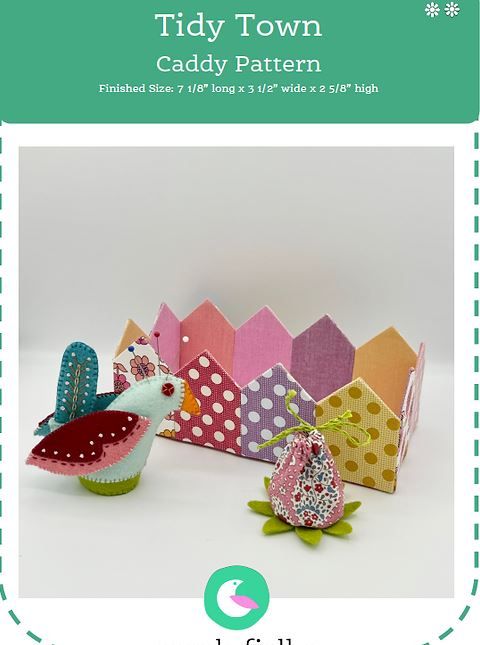 Tidy Town Caddy Pattern
