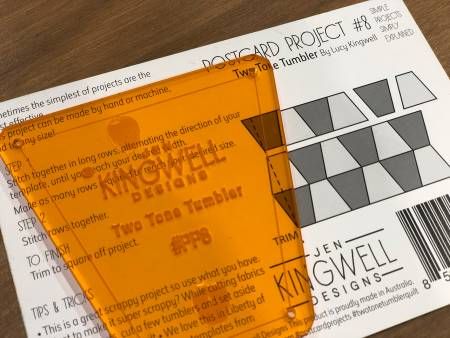 Jen Kingwell Designs Postcard Project #8 Two Tone Tumbler JKD-8267