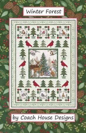 Coach House Designs Winter Forest Pattern CHD 2326