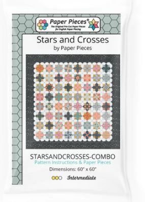 Paper Pieces Stars and Crosses Pattern + Piece Pack STARSANDCROSSES-COMBO