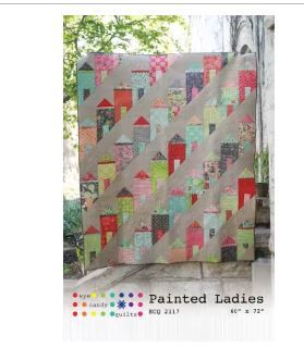 Painted Ladies Quilt Pattern ECQ2117