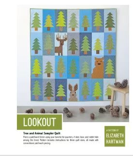 Elizabeth Hartman Lookout Quilt Pattern EH071