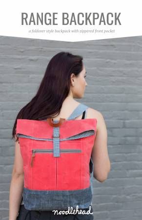 Noodlehead Range Backpack Pattern AG-540