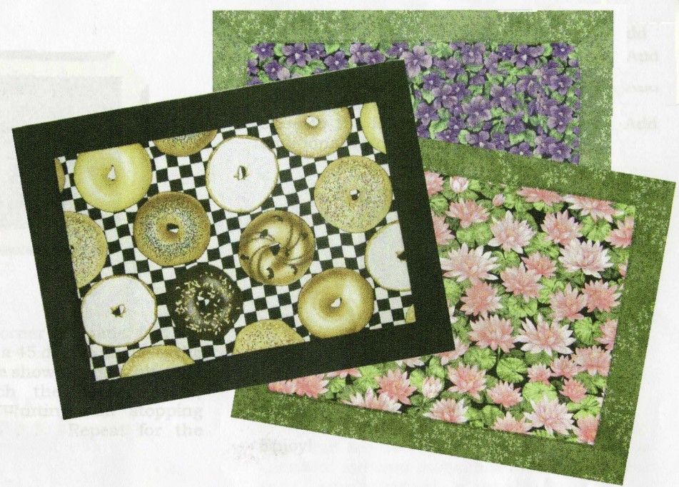 Easy Mitered Placemats TQC-601