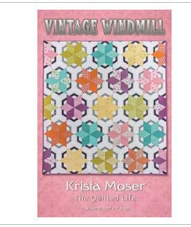 The Quilted Life Vintage Windmill Pattern TQL10020