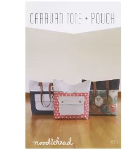 Noodlehead Caravan Tote &amp; Pouch Pattern