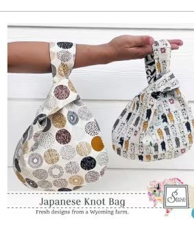 Japanese Knot Bag Pattern SITF201D