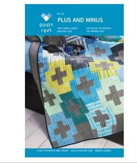 Quilty Love Plus and Minus Pattern  QLP118