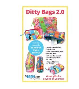 Ditty Bags 2.0 Pattern PBA188 2