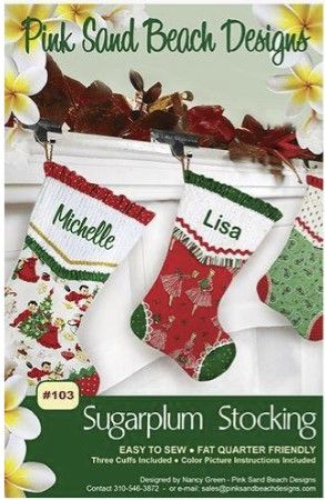 Sugarplum Stocking PSB103
