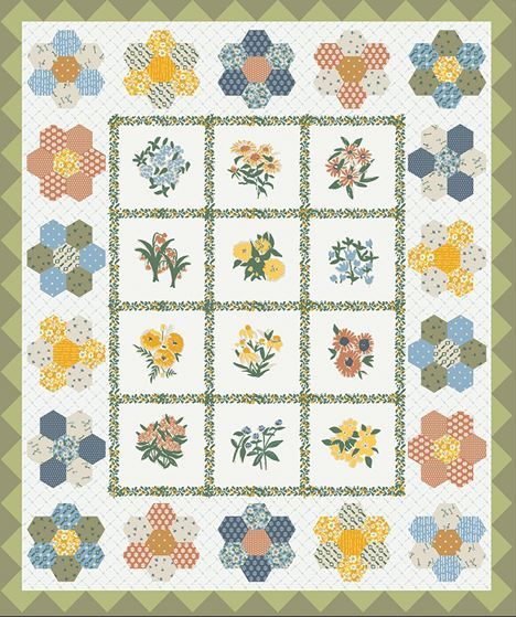 Art Gallery Fabrics Potager Kitchen Garden Panel PTG43409