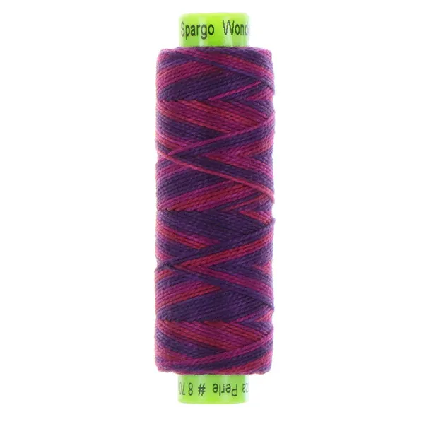 Sue Spargo Eleganza #8 Perle Cotton 70 yd EZM102-8 Wild Currant