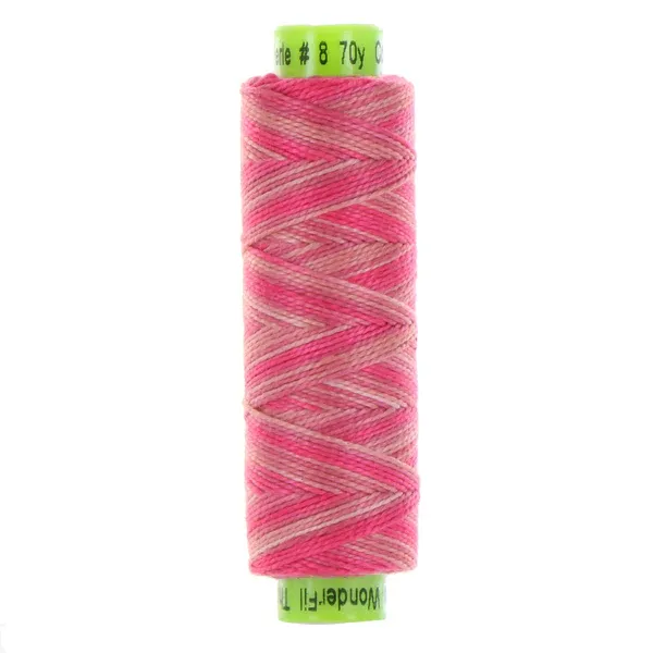 Sue Spargo Eleganza #8 Perle Cotton 70 yd EZM27-8 Pink Lemonade