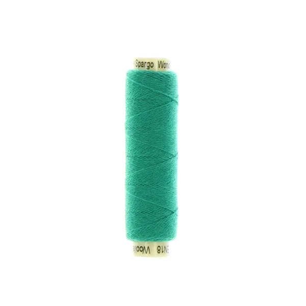 Sue Spargo Ellana 12wt(28/2) Wool/Acrylic Blend Thread 70yd EN18 Lagoon