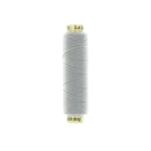 Sue Spargo Ellana 12wt(28/2) Wool/Acrylic Thread EN01 Pearl Grey