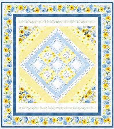 Bees &amp; Blooms Quilt Kit