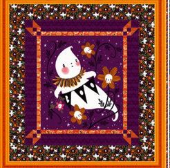 Boo! Ghostly Greetings Quilt Kit