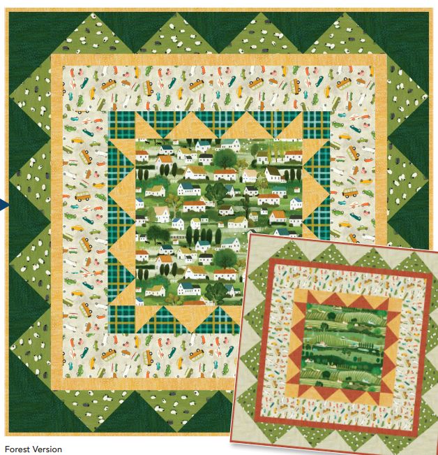 Meadow Hill Sunday Drive Quilt Kit