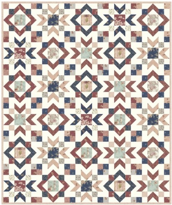 Phoebe Sandalwood Quilt Kit