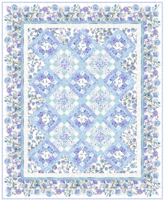 Daydreams Blue Quilt Kit