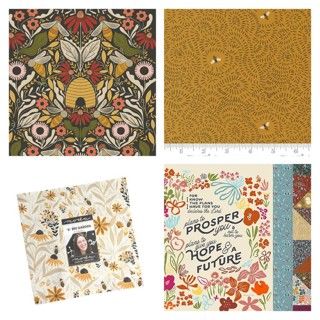 Easy Panel Quilt Bee Garden Quilt Kit