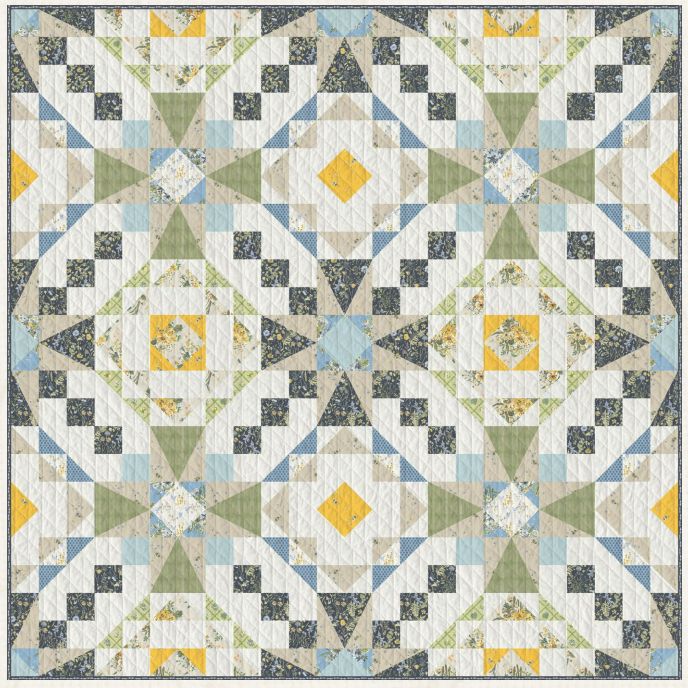 Homegrown Potager Quilt Kit