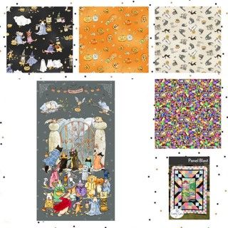 Panel Blast -- Halloween Parade Quilt Kit