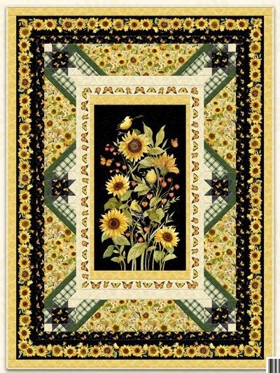 Sunflower Splendor Quilt Kit