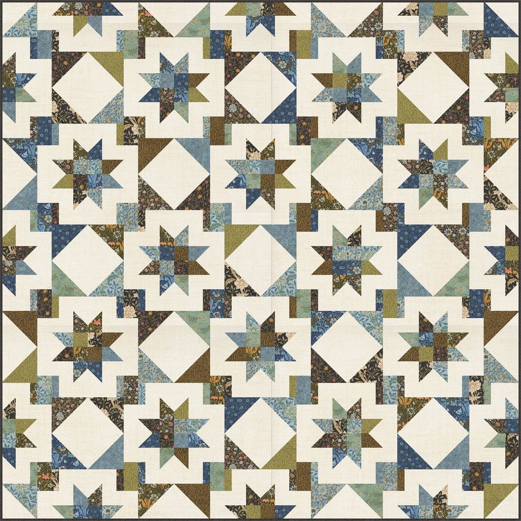 Early Hours Morris Manor Quilt Kit