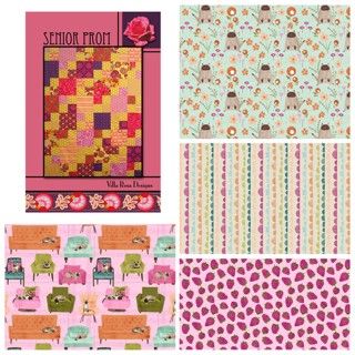 Senior Prom - Lazy Sunday Quilt Kit