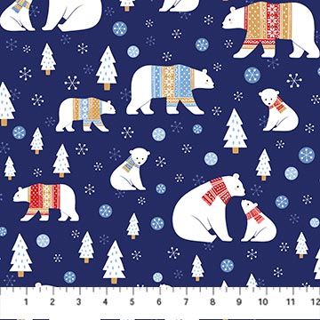 Side by Side Bear Hugs Quilt Kit